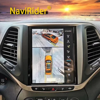 256 ГБ Android Auto Для Jeep Cherokee 5 KL 2014 2018 2Din Автомобильный Радио Мультимедийный Видеоплеер GPS Стерео DSP BT IPS Экран Carplay