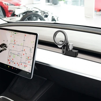 1 шт. Автомобильный кронштейн для мобильного телефона Для Tesla Модель 3 Y Кронштейн на солнечной энергии Крепление для выхода воздуха Универсальная Подставка для GPS Аксессуары