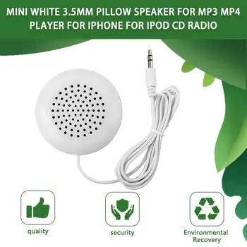 Новый динамик DIY 3,5 мм Мини-громкоговорители Музыкальная подушка Стереодинамик для MP3-телефона Для телефона для Pod Touch CD для сна