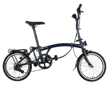 ТРЕХСЕКЦИОННЫЙ складной велосипед 6 speed M-Bar S6 Темно-синий
