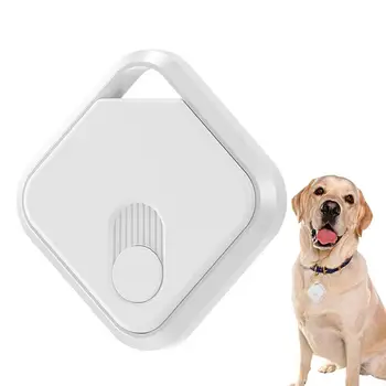 Устройство обнаружения собак с защитой от потери IPX65 Водонепроницаемое устройство отслеживания GPS с сигнализацией 60 дБ, работающее от батареи, Пылезащитный локатор кошек, герметичный ключ