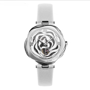 Оригинальный дизайн В розовом стиле Модные женские часы Пара часов Красота Кварцевые мужские часы Повседневные механические часы
