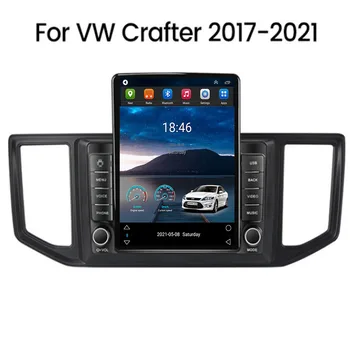 Автомобильная мультимедийная система 2 din Carplay Android Auto Автомагнитола для VW Amarok Crafter Van Man 2017-2035 Tesla Style GPS 2din BT