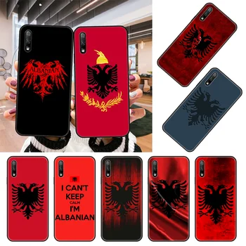 Чехол для телефона Honor 70 50 30 20 9 8 Pro Lite S Cover чехол для телефона honor 70 50 30 9 pro lite case Модный НОВЫЙ Албанский флаг