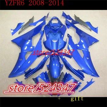 Привет-Сине-черный комплект обтекателей для R6 YZF-R6 08-09 YZF R6 08 14 YZF 600 R6 2008 2014 обтекатель для Yamaha