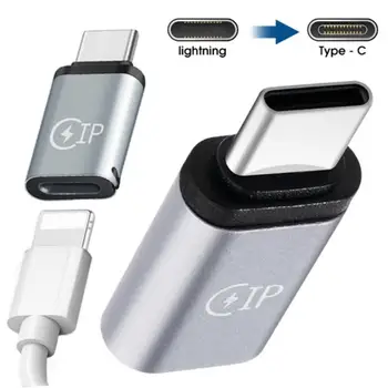 Для Apple адаптер к кабелю Type-C Famale к штекеру USB C к разъему Lighting OTG для iPhone ios Конвертер кабелей Huawei