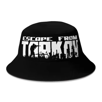 Новая унисекс Полиэстеровая шляпа-панама с логотипом Escape From Tarkov, Женские осенние Солнцезащитные Фетровые шляпы, Мужские Уличные шляпы для рыбалки