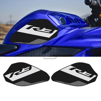 Аксессуары для мотоциклов, Боковая накладка на бак, защитный коленный захват, коврик для Yamaha R3 2019-2022