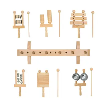 6x Набор музыкальных инструментов Монтессори Игрушка для детей 3-5 лет Профессионалов