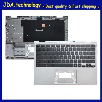 MEIARROW Новинка/org Для Acer Chromebook R752 R752T N18Q6 упор для рук, верхняя крышка клавиатуры США серебристого цвета