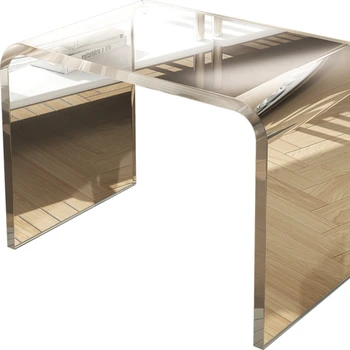 2023 Новейший Акриловый Прозрачный Угловой столик Nordic C-образный журнальный столик для гостиной, легкий Роскошный диван, приставной столик