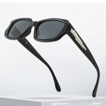 Защита глаз ручной работы, поляризованные солнцезащитные очки, Поляризованные зеркальные солнцезащитные очки, изготовленные на заказ, близорукость без рецептурных линз От -1 До -6