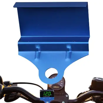 Универсальный кронштейн для счетчика мотоциклов, Алюминиевый Квадратный Вольтметр температуры воды, Термометр, Тахометр, Держатель для крепления
