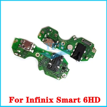 Для Infinix Smart 4 4C 5 6HD X653 X653C X657 X6512 X5516 X6511 X6823 USB Порт Зарядного Устройства Разъем док-станции Гибкий Кабель
