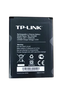 Новый аккумулятор 3,8 В 3000 мАч для Wi-Fi-маршрутизатора TP-LINK M7450 M7650 TBL-53A3000