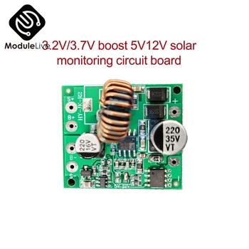 3,2 В /3,7 В Boost 5 В /12 В 1.5A Модуль солнечного контроллера Плата управления солнечной цепью