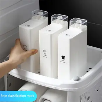 бутылочка для стирального порошка объемом 1000 мл, Пластиковая бутылка для замены добавки для дезинфицирующего средства для рук большой емкости для ванной комнаты