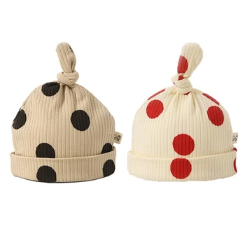Q81A Окружность шляпы 36-38 см, детская теплая шапочка, хлопковая шапочка для новорожденных 0-3 месяцев