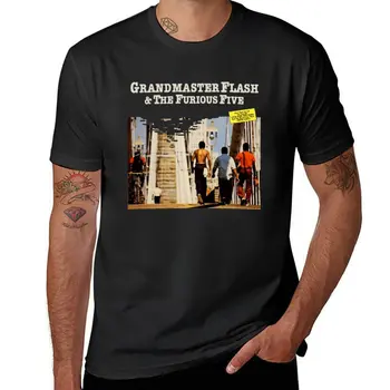 Новая футболка The Grandmaster-Five, футболки с кошками, забавные футболки, быстросохнущая рубашка, графические футболки, мужская футболка