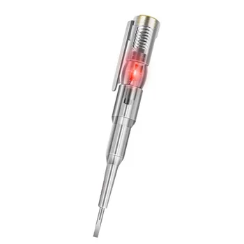 Многофункциональная индукционная тестовая ручка B09 с подсветкой, тестер с одной лампой, отвертка, электрический датчик тока, тестовый карандаш