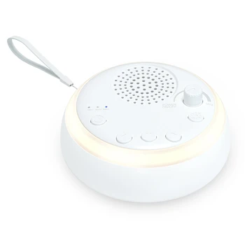 Мини-аппарат для сна с белым шумом, 16 успокаивающих звуков, таймер на 15/30/60 минут для расслабления сна младенцев и взрослых