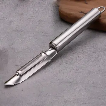 Нож из рыбьей чешуи Нержавеющая сталь Не легко ржавеет Прочный И простой в использовании Дизайн подвесного отверстия Заостренный дизайн Кухонные ножи