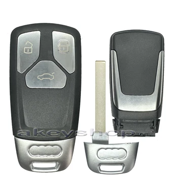 для Audi 3-кнопочный корпус дистанционного ключа