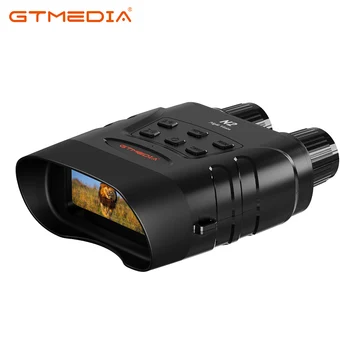 Бинокль ночного видения GTMEDIA N2, видео 1080P FHD, Цифровой Зум 300 м, инфракрасный диапазон 850 нм, Телескоп с 5-кратным цифровым зумом для дневного и ночного использования