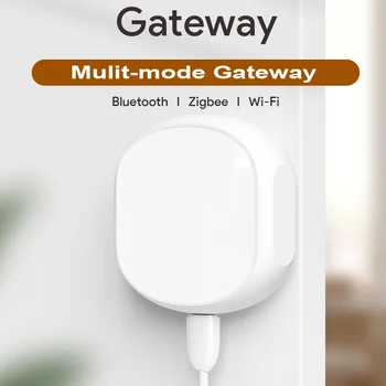 Tuya ZigBee 3.0 Smart Gateway Hub Многорежимный Мост Для Умного Дома WIFI Bluetooth Пульт Дистанционного Управления Для Alexa Google Home Smartlife APP