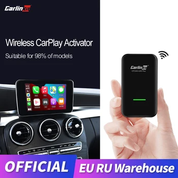 Carlinkit 3.0 Apple CarPlay Беспроводной Активатор Carplay для Audi Porsche VW Volvo Auto Connect Adapte Carplay Wireless IOS 14 Карта