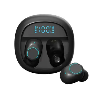 Прослушивание музыки в режиме ожидания в течение длительного времени с Bluetooth-совместимостью 5.3, Высокопроизводительное сенсорное управление, беспроводные наушники-вкладыши для дома.