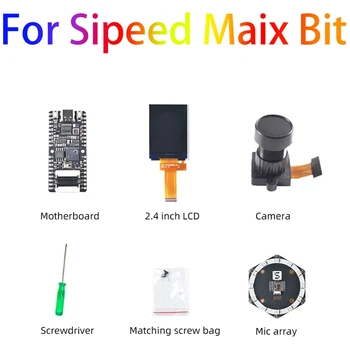 Для Sipeed Maix Bit Kit RISC-V AI + Встроенная Макетная плата LOT K210 С 2,4-дюймовым Экраном / Камерой / Микрофонной решеткой