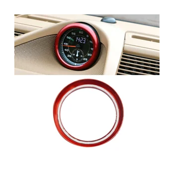 Кольцо с компасом, часы, Секундомер, Накладное кольцо, Автомобильные аксессуары для Porsche Panamera 911 Cayenne Macan, красный