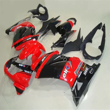 Изготовленный на заказ обтекатель для Kawasaki NINJA EX250R 08-12 ZX250R 2008-2012 EX250R 08 09 10 11 12 ZX250R 2008 2012 красно-черный комплект обтекателей