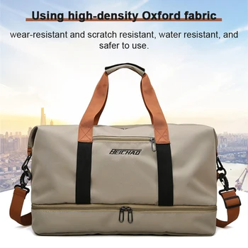 Спортивная сумка большой емкости, тренировочная сумка для спортзала, отдельные сумки для сушки и увлажнения, практичная многофункциональная сумка, сумка для хранения на открытом воздухе