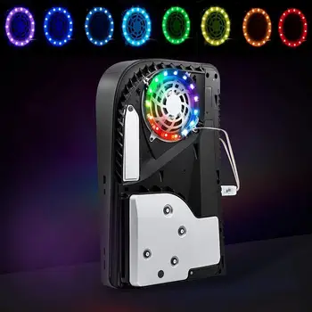 Световая панель игровой консоли, 8-цветная атмосферная подсветка RGB, игровые аксессуары для PS5