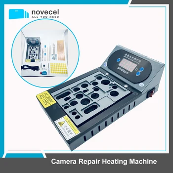 Novecel Camera Repair Нагревательная Машина С Регулируемой Температурой Платформы Предварительного Нагрева Для iPhone 7-14 Pro Max Ремонт Задней Камеры