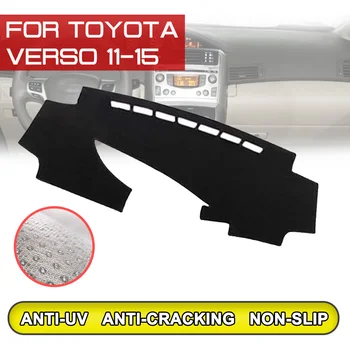для Toyota Verso MPV 2011 2012 2013 2014 2015 Коврик для приборной панели автомобиля, грязный нескользящий коврик для приборной панели, защита от ультрафиолета, Абажур