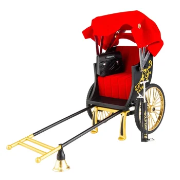 1:10 Ретро моделирование сплава рикша ностальгическая игрушка украшение подарок