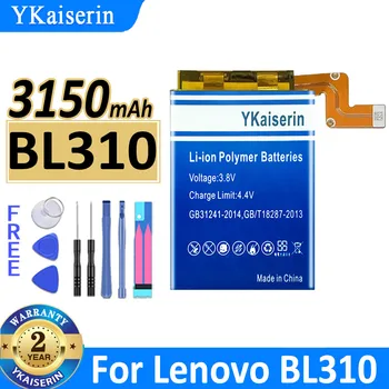 YKaiserin Высокое Качество 3150 мАч BL312 BL310 BL 312 BL 310 Аккумулятор Для Lenovo Legion Duel Legion Pro L79031 + Инструменты