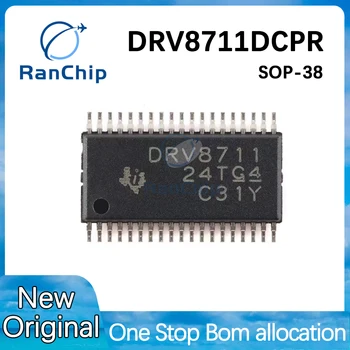 Новый Оригинальный DRV8711DCPR DRV8711 микросхема драйвера контроллера HTSSOP38 Мостовой привод, микросхема контроллера привода, шаговый двигатель, мощность