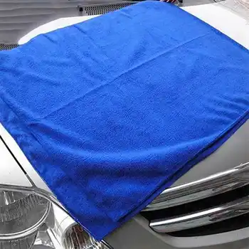 100шт впитывающее полотенце из микрофибры, Уход за автомобилем, Домашняя кухня, Чистое полотенце для мытья посуды, синее