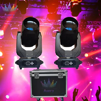 Луч 10R 260 Вт MovingHead Stage Light Prism DMX DJ Disco Party Свадебное Оборудование Led Spot (2 шт. Фонарей + 1 футляр для фонарей /лот)