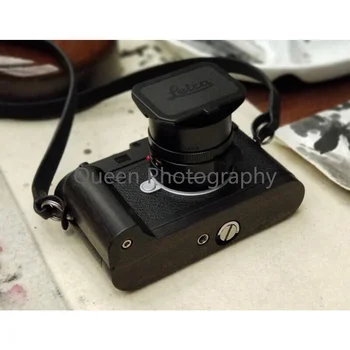 Wooden Hand Grip L Baseplate Holder for Leica M10 M240 Camera Handmade Blackwood объектив для 렌즈캡 라이카 ноутбук キャップ кепка Czapka