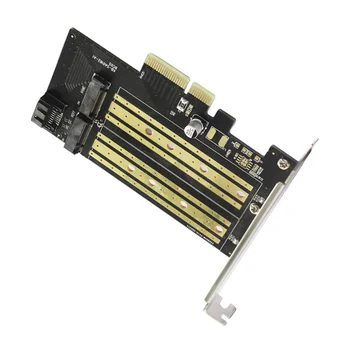 Адаптер Ssd для жесткого диска Riser Card M2 PCI-E Конвертер частной модели M-key Pcb M2 Жесткий диск B-Key