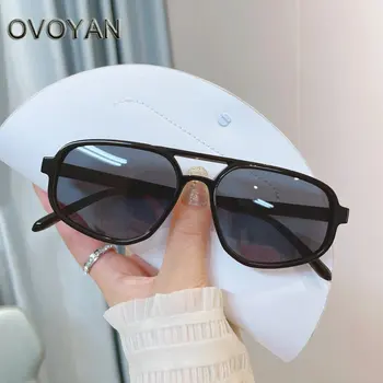Солнцезащитные очки OVOYAN Polygon Женские Люксовый бренд Очки Cat Eye Мужские Дизайнерские Градиентные оттенки для женщин UV400 Lentes De Sol Mujer