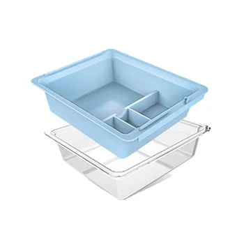 Синий Органайзер для центральной консоли, Органайзер для центрального подлокотника, Центральный скрытый ящик для хранения для Tesla Model 3, модель Y