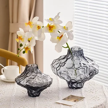 Эстетичные декоративные вазы, креативность, Гидропонные вазы для растений, ваза для цветов со льдом, ваза для цветов, украшение гостиной, Цветочный декор для дома