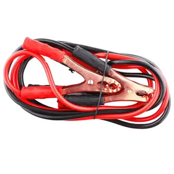 Соединительный кабель 500A Соединительные кабели для автомобиля Соединительные кабели для автомобильного аккумулятора Сверхмощный автомобильный аккумуляторный кабель для быстрого запуска разряжен