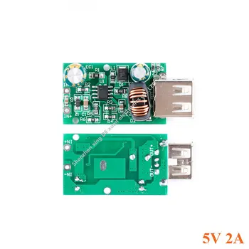 5V 2A USB-модуль платы зарядного устройства Понижающий модуль питания понижающей платы постоянного тока от 8-90 В до 5 В для зарядки телефона